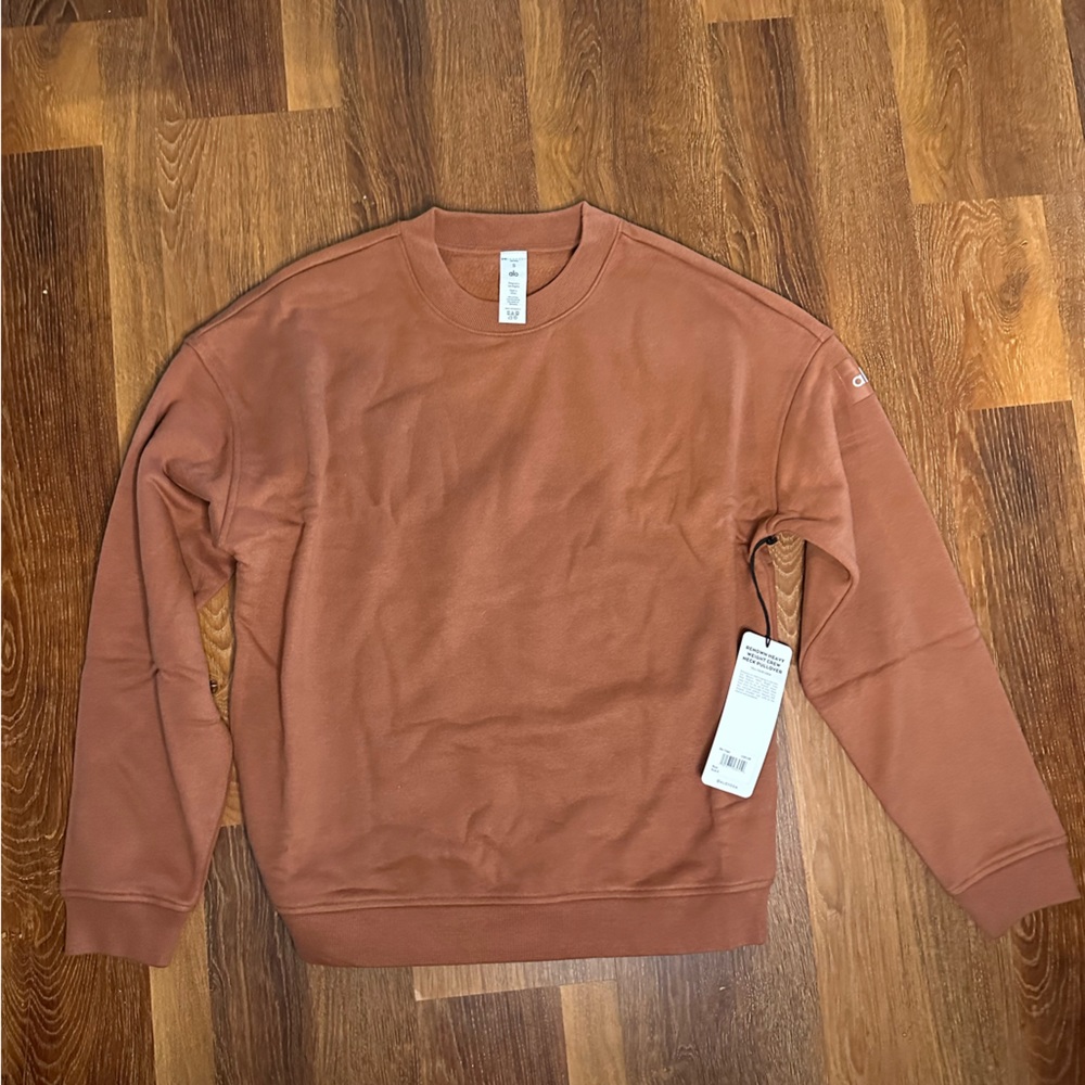 Alo renown heavy weight crew neck pullover